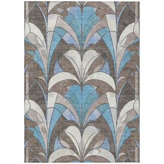 Piper Looms Chantille Modern ACN2174 Brown Machine Washable Area Rug main image