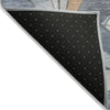 Piper Looms Chantille Modern ACN2174 Denim Machine Washable Area Rug Backing Image