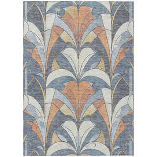 Piper Looms Chantille Modern ACN2174 Denim Machine Washable Area Rug main image