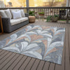 Piper Looms Chantille Modern ACN2174 Gray Machine Washable Area Rug Outdoor Lifestyle Image Feature