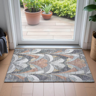 Piper Looms Chantille Modern ACN2174 Gray Machine Washable Area Rug Scatter Lifestyle Image Feature