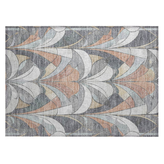 Piper Looms Chantille Modern ACN2174 Gray Machine Washable Area Rug Scatter Main Image