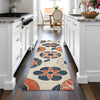 Piper Looms Chantille Floral ACN2179 Beige Machine Washable Area Rug Runner Lifestyle Image Feature
