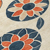 Piper Looms Chantille Floral ACN2179 Beige Machine Washable Area Rug Swatch Image