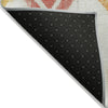 Piper Looms Chantille Geometric ACN2180 Ivory Machine Washable Area Rug Backing Image