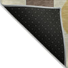 Piper Looms Chantille Geometric ACN2181 Brown Machine Washable Area Rug Backing Image