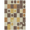 Piper Looms Chantille Geometric ACN2181 Brown Machine Washable Area Rug main image