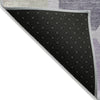 Piper Looms Chantille Geometric ACN2182 Lavender Machine Washable Area Rug Backing Image