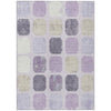 Piper Looms Chantille Geometric ACN2182 Lavender Machine Washable Area Rug main image