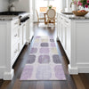 Piper Looms Chantille Geometric ACN2182 Lavender Machine Washable Area Rug Runner Lifestyle Image Feature