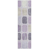 Piper Looms Chantille Geometric ACN2182 Lavender Machine Washable Area Rug Runner Main Image