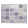 Piper Looms Chantille Geometric ACN2182 Lavender Machine Washable Area Rug Scatter Main Image