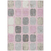 Piper Looms Chantille Geometric ACN2182 Pink Machine Washable Area Rug main image