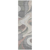 Piper Looms Chantille Swirls ACN2183 Beige Machine Washable Area Rug Runner Main Image