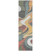 Piper Looms Chantille Swirls ACN2183 Gold Machine Washable Area Rug Runner Main Image
