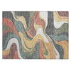 Piper Looms Chantille Swirls ACN2183 Gold Machine Washable Area Rug Scatter Main Image