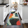 Piper Looms Chantille Swirls ACN2185 Red Machine Washable Area Rug Runner Lifestyle Image Feature