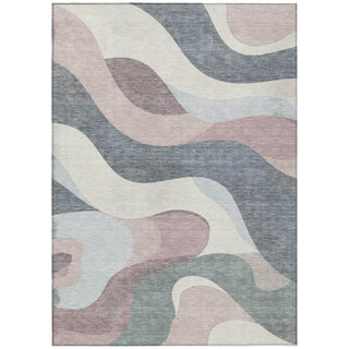Piper Looms Chantille Swirls ACN2186 Blush Machine Washable Area Rug main image