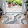 Piper Looms Chantille Swirls ACN2186 Blush Machine Washable Area Rug Scatter Lifestyle Image Feature