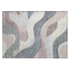 Piper Looms Chantille Swirls ACN2186 Blush Machine Washable Area Rug Scatter Main Image