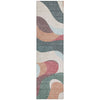 Piper Looms Chantille Swirls ACN2186 Coral Machine Washable Area Rug Runner Main Image