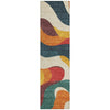 Piper Looms Chantille Swirls ACN2186 Orange Machine Washable Area Rug Runner Main Image