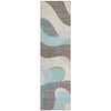 Piper Looms Chantille Swirls ACN2186 Taupe Machine Washable Area Rug Runner Main Image