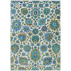 Piper Looms Chantille Global ACN2187 Aqua Machine Washable Area Rug main image