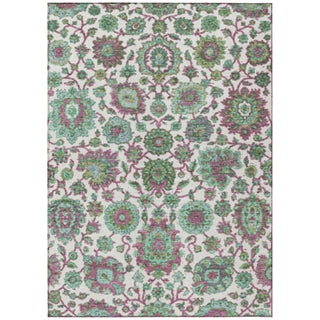 Piper Looms Chantille Global ACN2187 Mint Machine Washable Area Rug main image