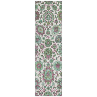 Piper Looms Chantille Global ACN2187 Mint Machine Washable Area Rug Runner Main Image