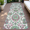 Piper Looms Chantille Global ACN2187 Mint Machine Washable Area Rug Runner Outdoor Lifestyle Image Feature