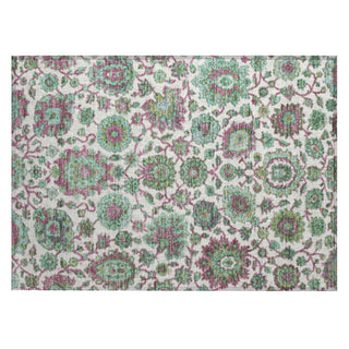 Piper Looms Chantille Global ACN2187 Mint Machine Washable Area Rug Scatter Main Image