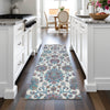 Piper Looms Chantille Global ACN2187 Teal Machine Washable Area Rug Runner Lifestyle Image Feature