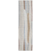 Piper Looms Chantille Stripes ACN2188 Beige Machine Washable Area Rug Runner Main Image