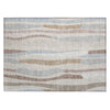 Piper Looms Chantille Stripes ACN2188 Beige Machine Washable Area Rug Scatter Main Image
