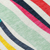 Piper Looms Chantille Stripes ACN2188 Ivory Machine Washable Area Rug Swatch Image