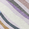 Piper Looms Chantille Stripes ACN2188 Lavender Machine Washable Area Rug Swatch Image