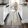 Piper Looms Chantille Geometric ACN2189 Brown Machine Washable Area Rug Runner Lifestyle Image Feature
