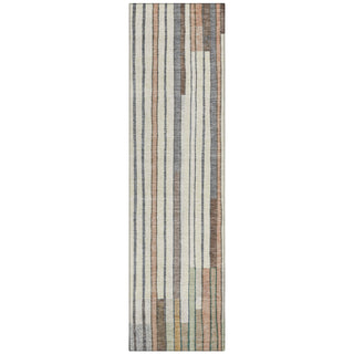 Piper Looms Chantille Geometric ACN2189 Brown Machine Washable Area Rug Runner Main Image