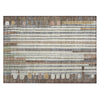 Piper Looms Chantille Geometric ACN2189 Brown Machine Washable Area Rug Scatter Main Image