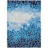 Piper Looms Chantille Geometric ACN2190 Blue Machine Washable Area Rug main image