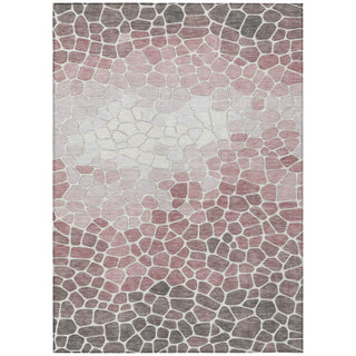 Piper Looms Chantille Geometric ACN2190 Blush Machine Washable Area Rug main image