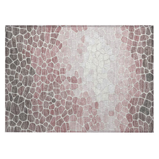 Piper Looms Chantille Geometric ACN2190 Blush Machine Washable Area Rug Scatter Main Image
