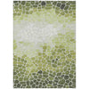 Piper Looms Chantille Geometric ACN2190 Green Machine Washable Area Rug main image