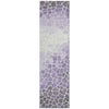 Piper Looms Chantille Geometric ACN2190 Purple Machine Washable Area Rug Runner Main Image