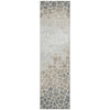 Piper Looms Chantille Geometric ACN2190 Taupe Machine Washable Area Rug Runner Main Image