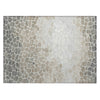 Piper Looms Chantille Geometric ACN2190 Taupe Machine Washable Area Rug Scatter Main Image