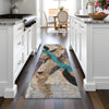 Piper Looms Chantille Abstract ACN2191 Gray Machine Washable Area Rug Runner Lifestyle Image Feature