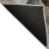 Piper Looms Chantille Abstract ACN2191 Taupe Machine Washable Area Rug Backing Image