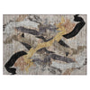 Piper Looms Chantille Abstract ACN2191 Taupe Machine Washable Area Rug Scatter Main Image